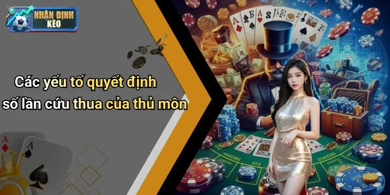 Các yếu tố quyết định số lần cứu thua của thủ môn