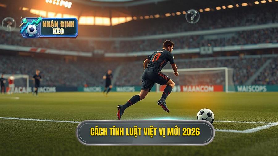 1. Cách tính luật việt vị mới 2026