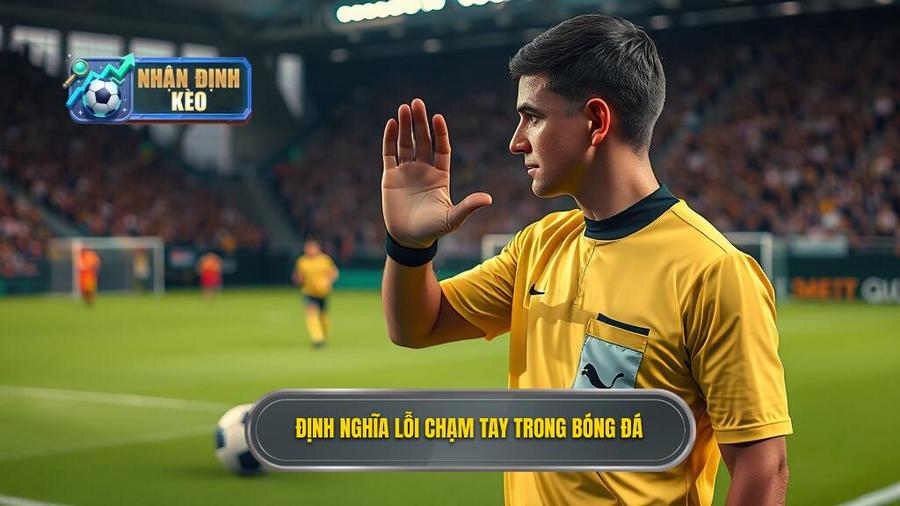 1. Định nghĩa lỗi chạm tay trong bóng đá